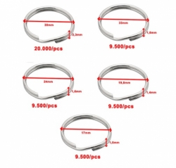 large key ring stainless zeepro balidiveshop 2